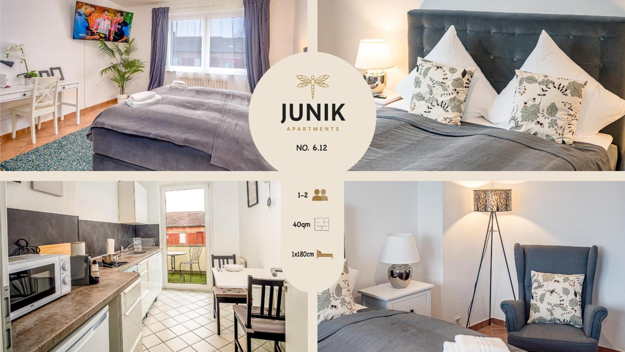 Junik Apartments "Am Sternbuschweg" Дуйсбург Номер фото